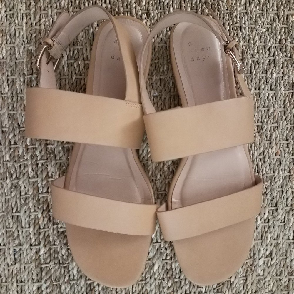 A New Day Tan Sandals